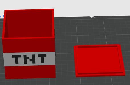 Minecraft TNT Box