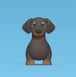 Dog dachshund Holder