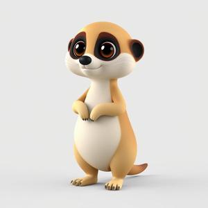 Meerkat - Cute and Playful Desk Decoration