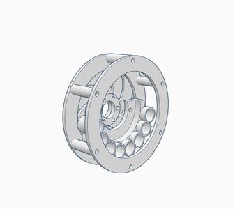 2.2 Glue Wheels for inner Weight Holder