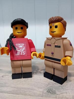 Red Dwarf Giant Lego Figures   