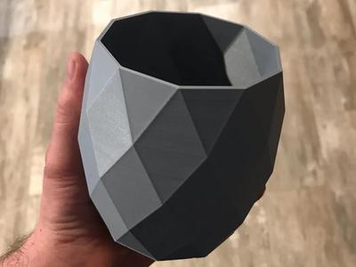 geometric planter