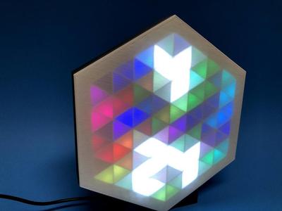 Hexmatrix Slim Clock