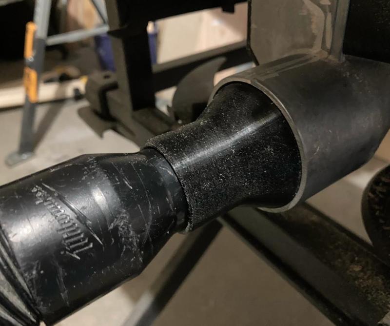 Milwaukee Vacuum 0880-20 to 1.5" / 2.5" Tool Adapter