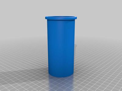 Empty can inner pipe