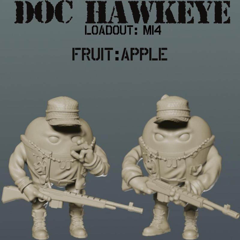 Delta Fruit: Doc Hawkeye Apple Commando M14 Rifle Loadout