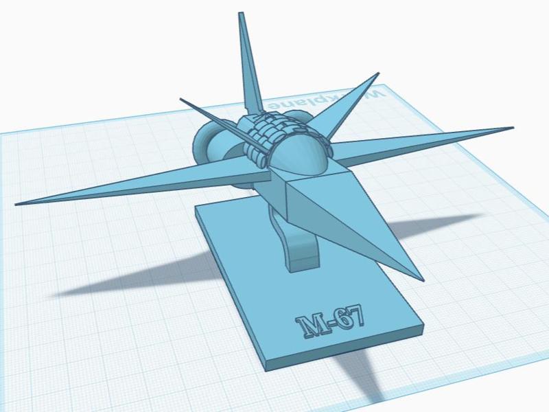 M-67 future fighter jet