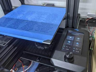 Ender 3 V2 Compact Screen Mount Spacer
