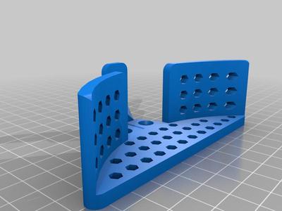Headphone holder for wall