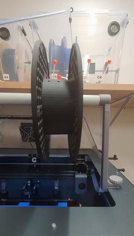 TOESH - Totally overengineered spool holder for CraftBot Printers