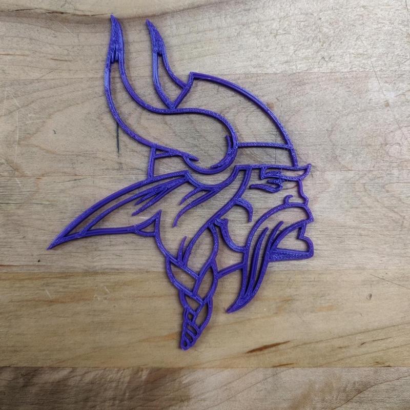 Minnesota Vikings Logo Outline