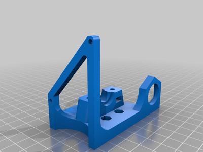 E3D v6 Mount Plate for Ender 3 Pro