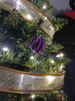 A tiny christmas ornament for tiny christmas trees   