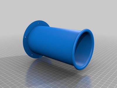 Air duct for speaker or subwoofer (3 inch by 150mm)