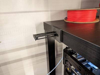 Bambu Lab P1P LACK Table Spool Mounts