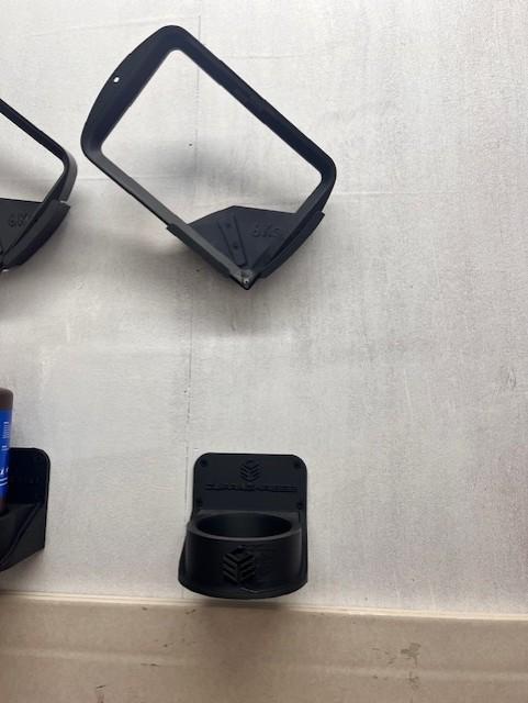 Wall mounted Resin bottle holder