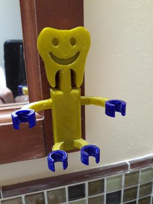 Happy Molar Toothbrush Holder