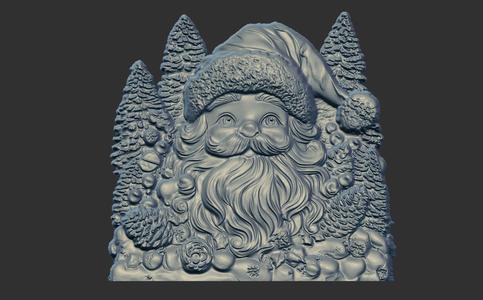 chrisrmas sanda decor cnc