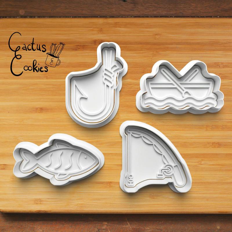 Fishing Cookie Cutter set 0322