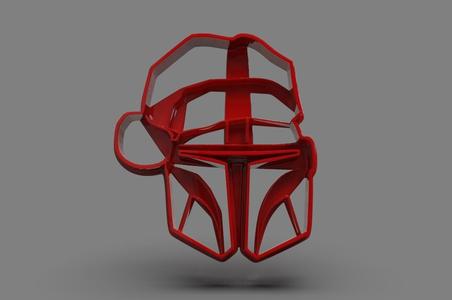 The Mandalorian Cookie Cutter X-mas