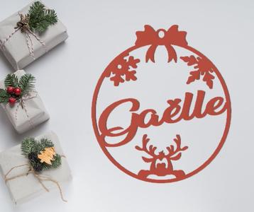 Christmas bauble - Gaëlle
