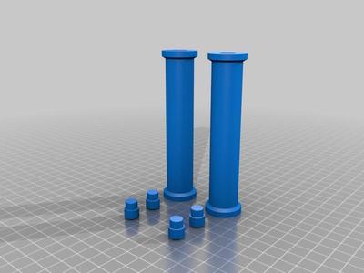 Roller filament spool holder for mk3 608 bearing