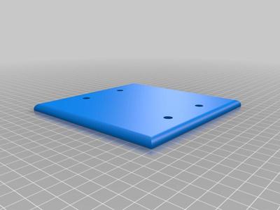 Dual Gang Face plate cover