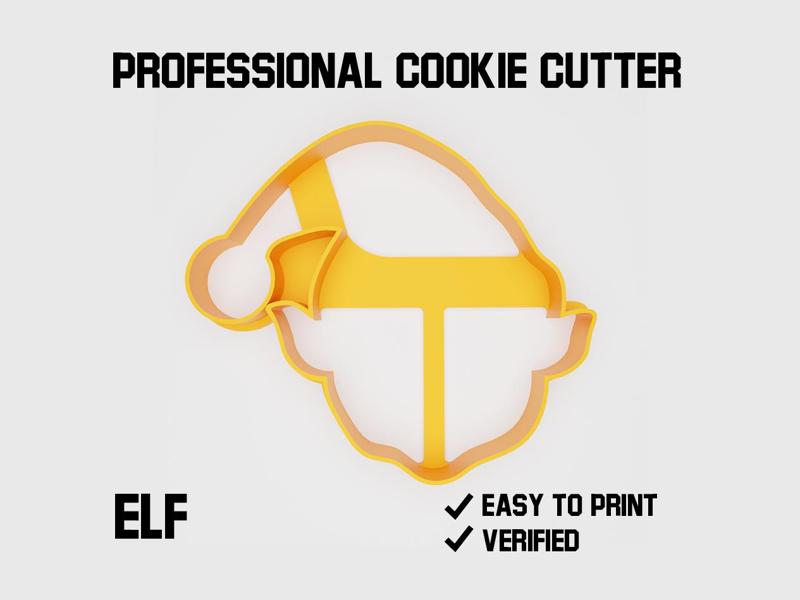 Elf cookie cutter