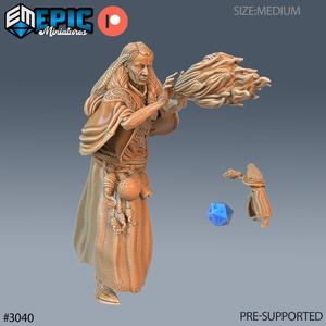 Swamp Hag Magic ‧ DnD Miniature ‧ Tabletop Miniatures ‧ Gaming Monster ‧ 3D Model ‧ RPG ‧ DnDminis ‧ STL FILE