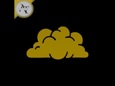 Simple Cloud Symbol - 2D Art