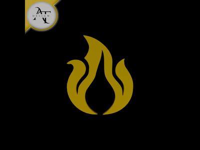 Simple Flame Symbol - 2D Art