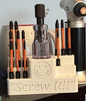 Screwdriver Bit Holder v2.0