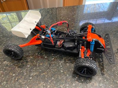 Updated lipo battery strap for 3D Badger