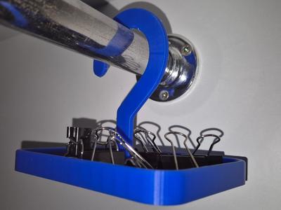 Parametric Closet Hook with Tray