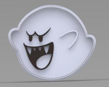 Boo mario bros cookie cutter