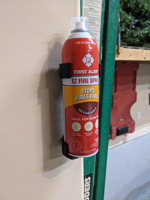 First Alert Fire Spray Wall Mount