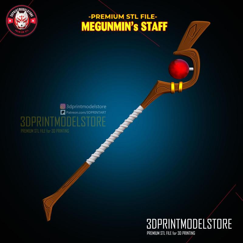 Megumin Staff - Konosuba Cosplay - Anime Comic-con