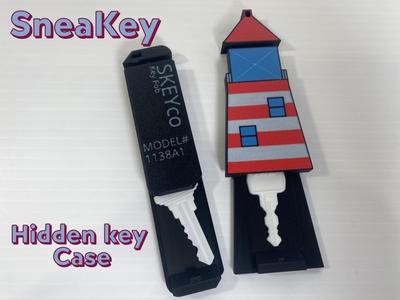 SneaKey hidden key compartments