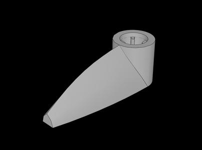 Lego Compatible (41669.dat) Technic Tooth  1 x  3 with Axlehole with Rounded Bottom Cavity