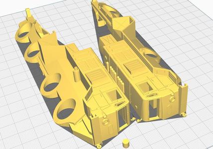 All terrain truck Printable on site without supports!