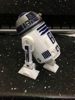 Star Wars r2-d2 r2d2 (puzzle)  with windup leg