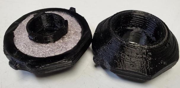 Honeywell North Respirator to 3M bayonet filter adapter