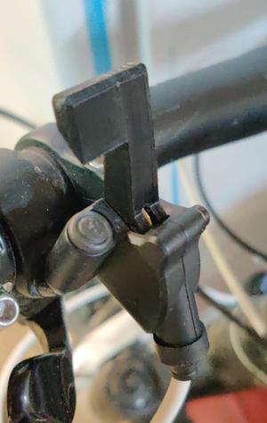 Blocage fourche rockshox