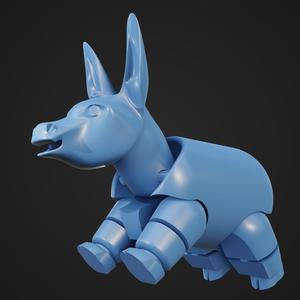 Articulated Donkey