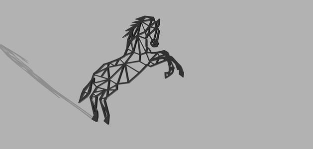 Frame horse