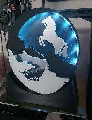 Horse Light Box