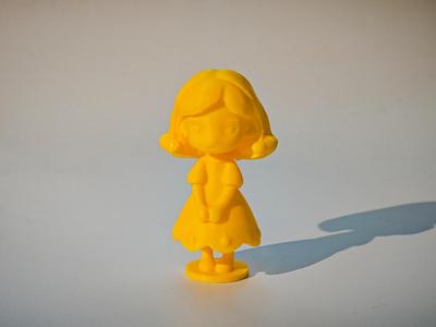 A Shy Little Girl