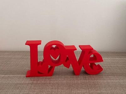 Decor to put - Love with heart