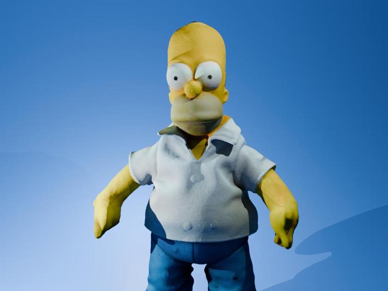Homer Simpson Plush