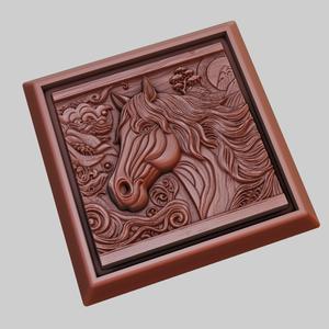 Horse Animal 3D Model for CNC Router Laser & 3D Printer